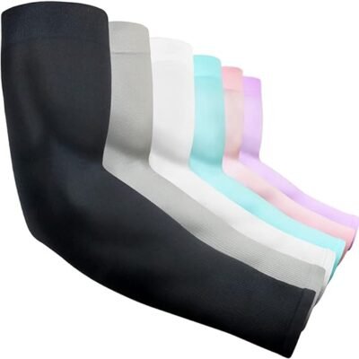 COMPRESSION UV Protection Cooling Arm Sleeves, UNISEX Summer Outdoor Sunblock Arm Cover for SPORTS  (ONE SIZE)