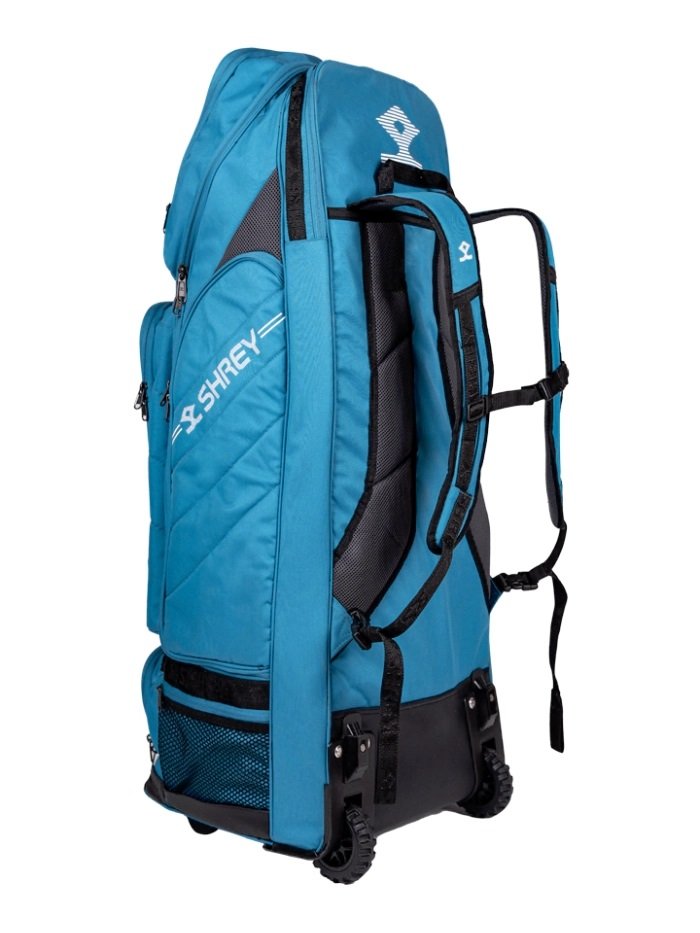 Shrey Meta Duffle Wheelie 120 Steel Blue - Image 3
