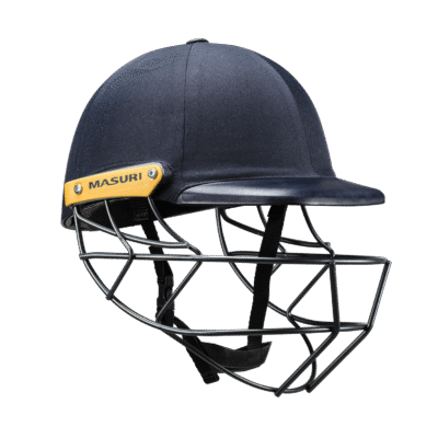 Masuri C-Line Plus Steel Cricket Helmet in Navy and Green