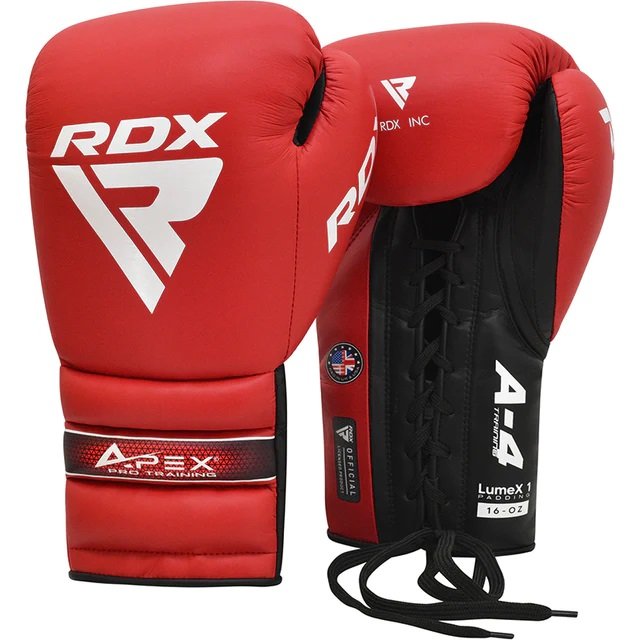 RDX APEX Lace up Training/Sparring Boxing Gloves  14 OZ