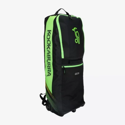 kookaburra WD5000 WHEELIE DUFFLE BLACK & GREEN