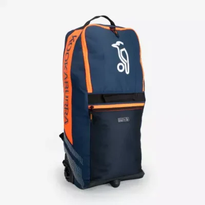 kookaburra WD6000 WHEELIE DUFFLE NAVY/ORANGE